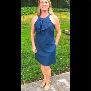 👗Banana Republic stylish denim dress🌟